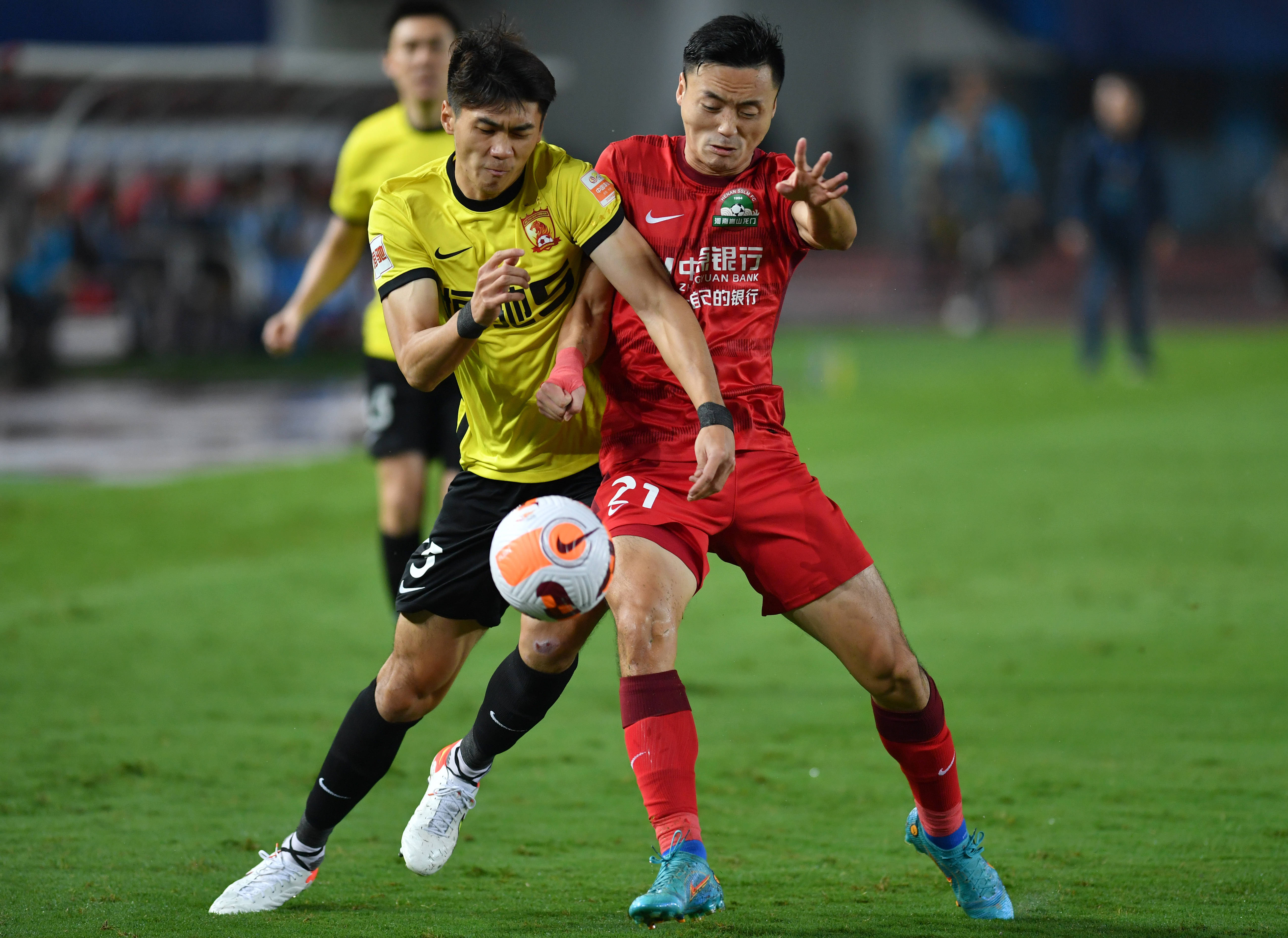 2021年中超各支球队名称